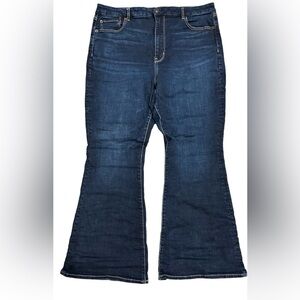 American Eagle high rise flare jeans size 18